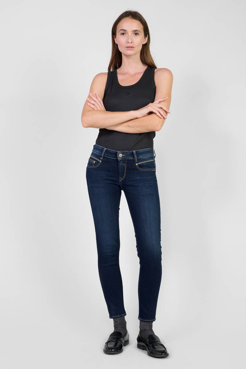 Jeans pulp slim Edna 7/8th blue N°2