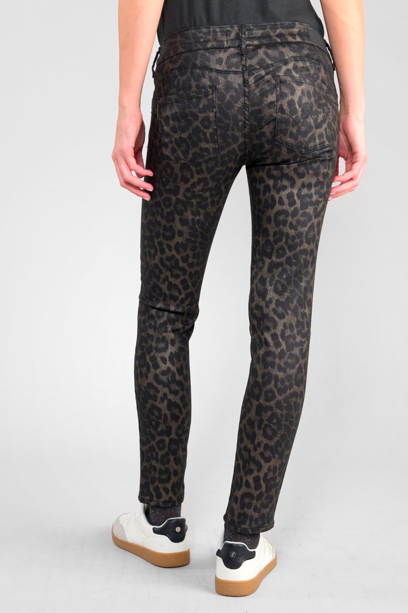 Trousers pulp slim Leo 7/8th coated 