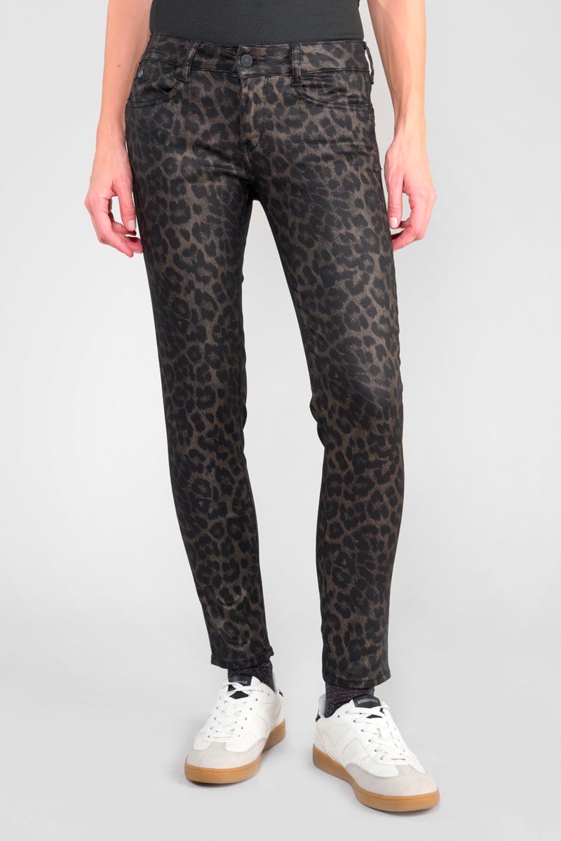 Trousers pulp slim Leo 7/8th coated 