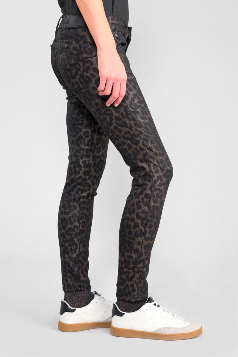 Trousers pulp slim Leo 7/8th coated 