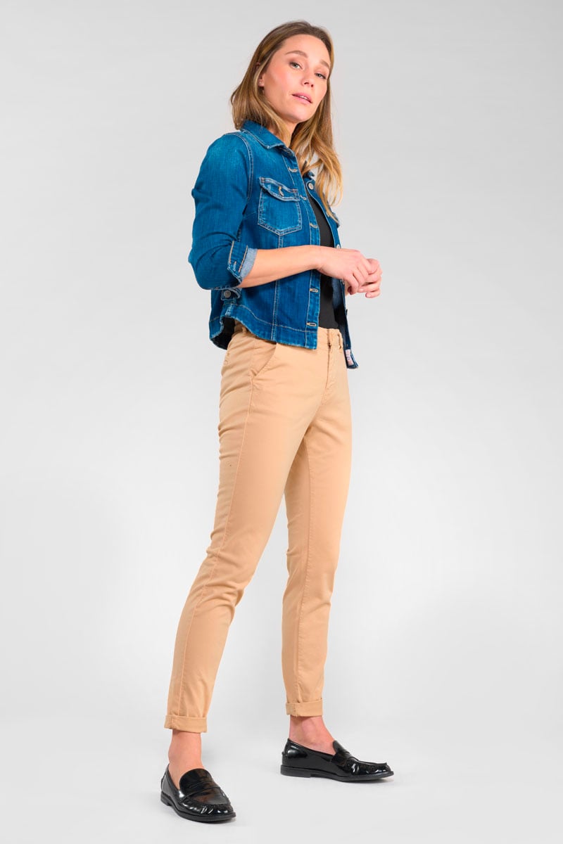 Pantalon chino Dyli6 beige