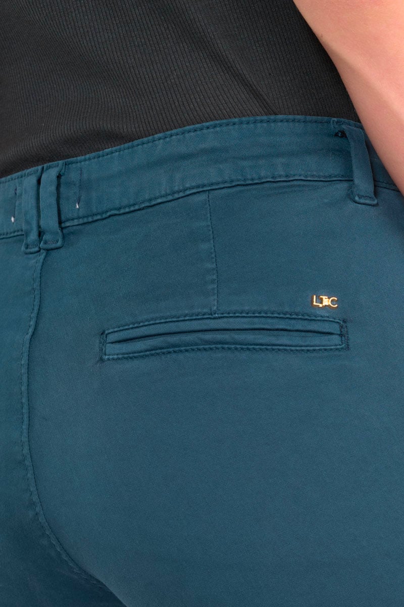 Dyli6 navy blue chino trousers