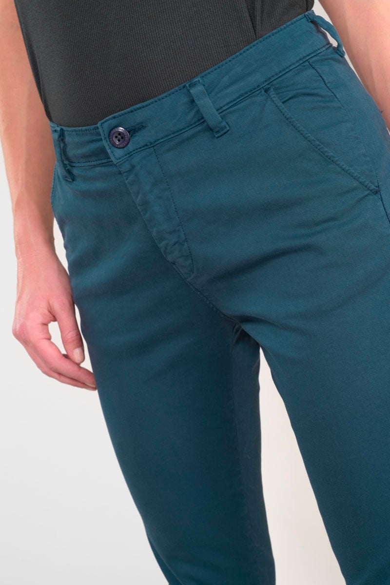 Dyli6 navy blue chino trousers