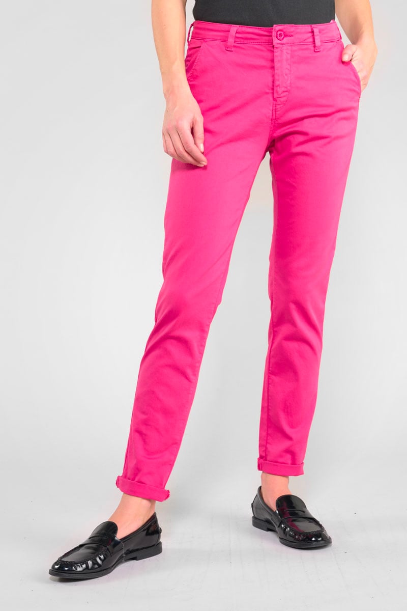 Dyli6 old pink chino trousers
