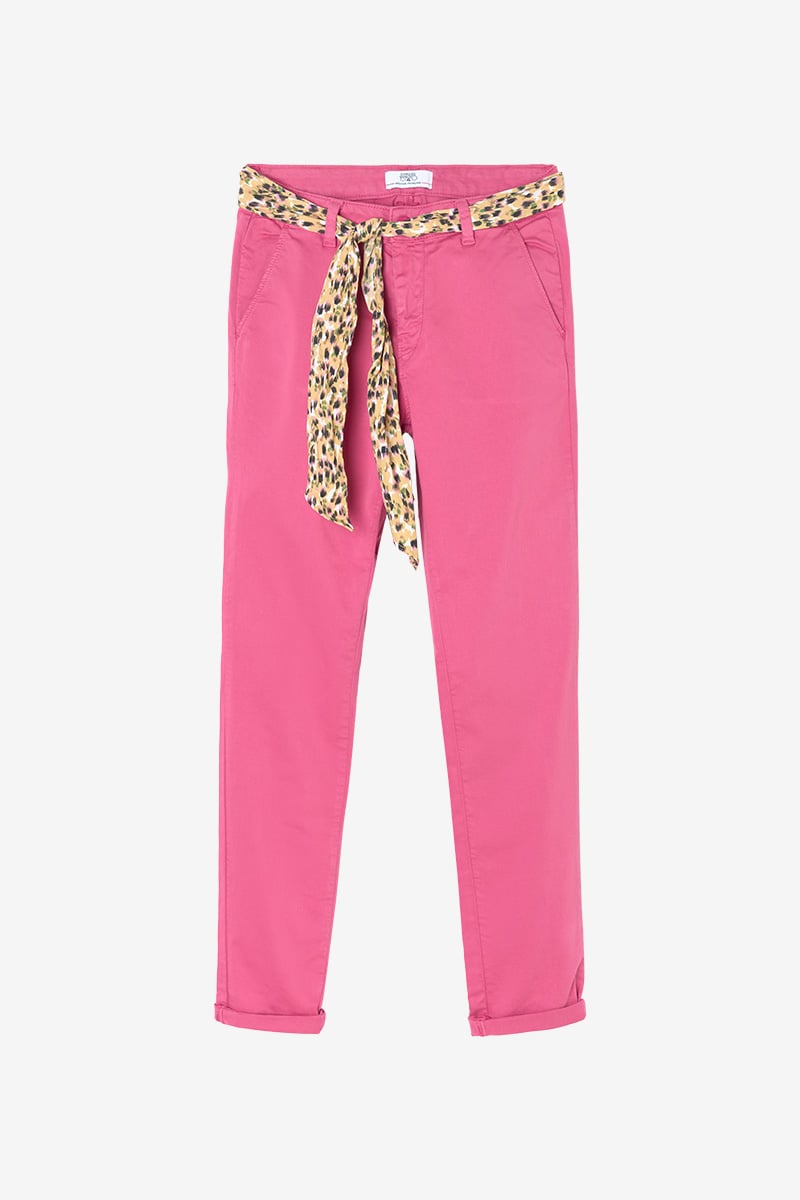 Dyli6 old pink chino trousers