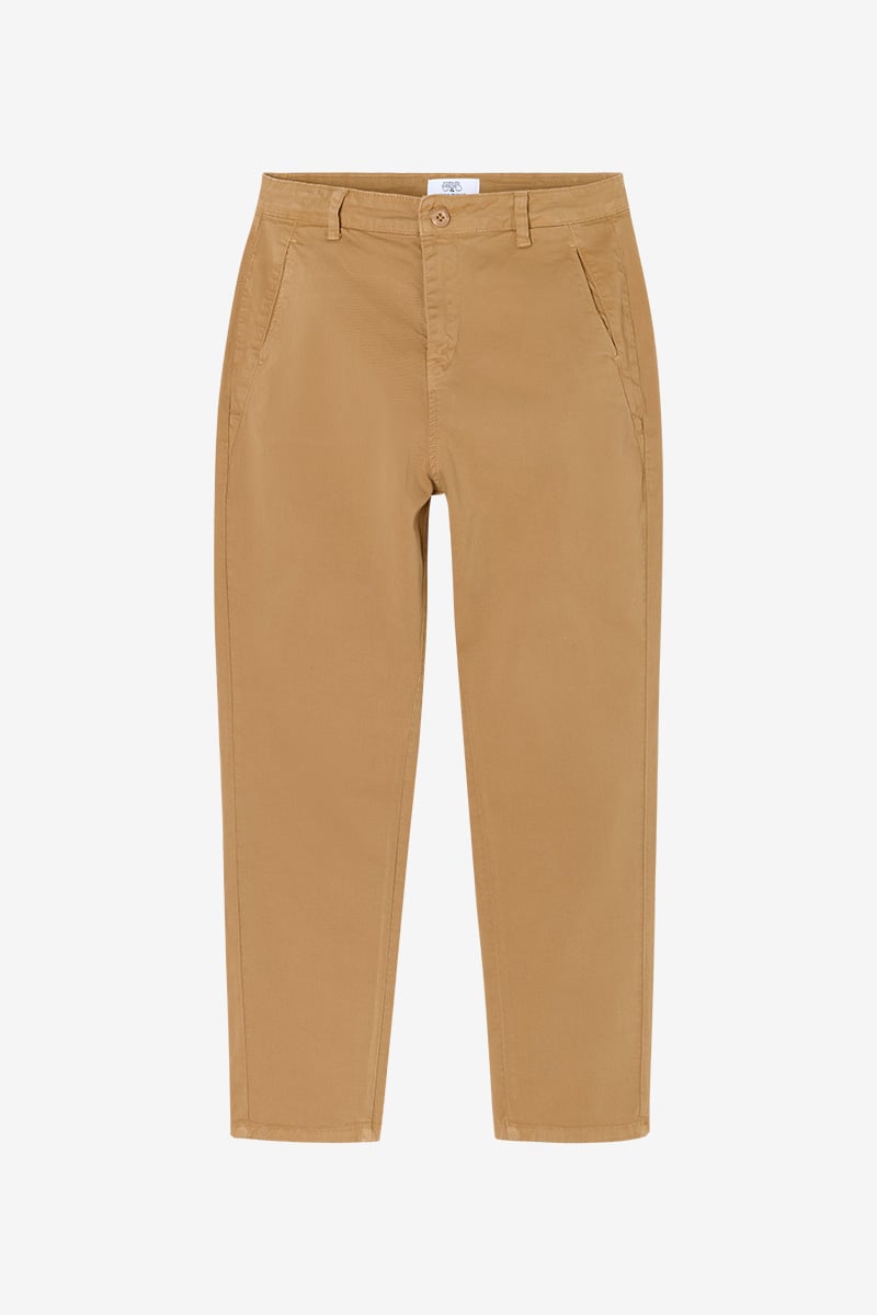 Pantalon chino Erle camel