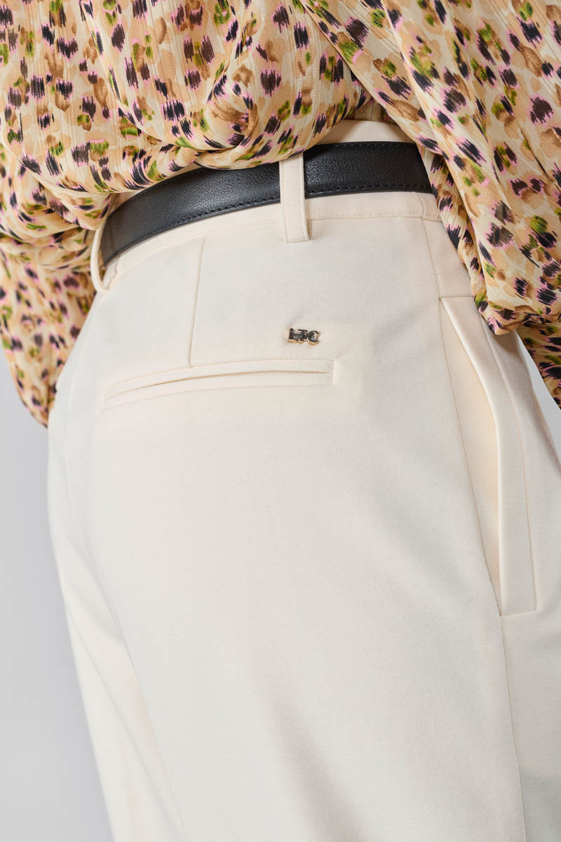 Cream Igor trousers