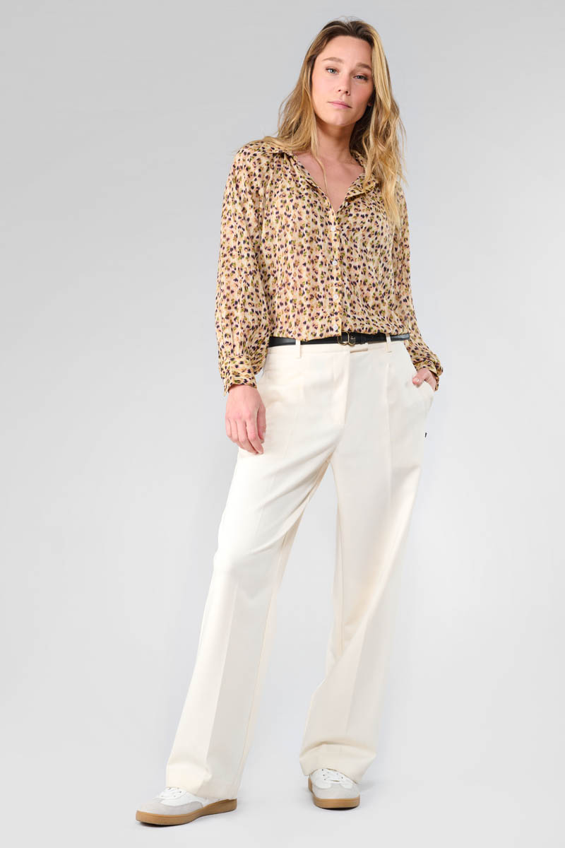Cream Igor trousers