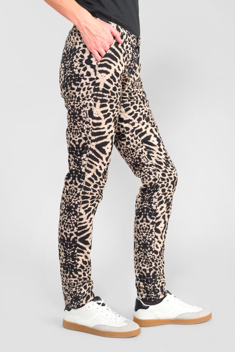 Pantalon chino Rodin à motif animalier