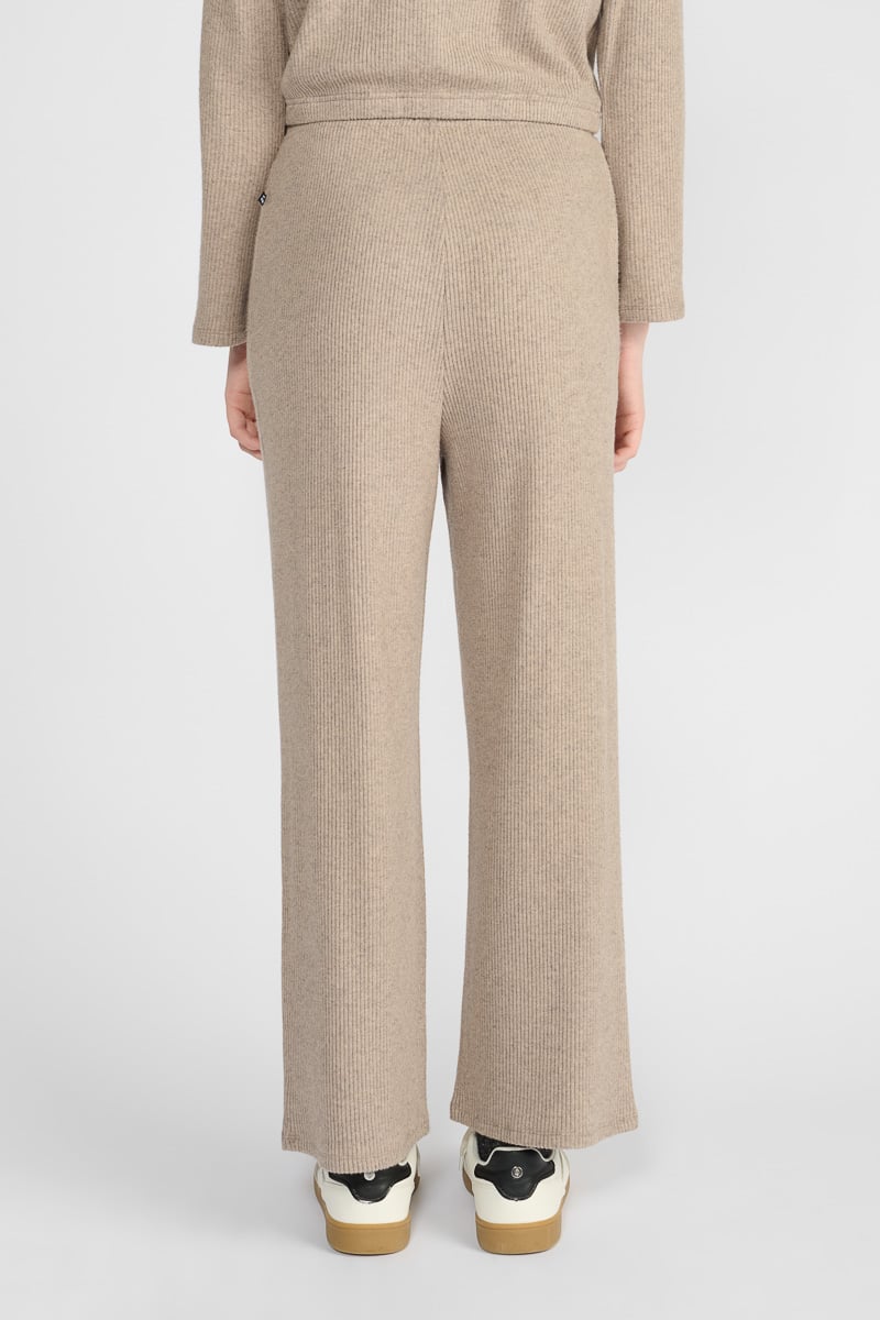 Arizegi pants in beige knitwear