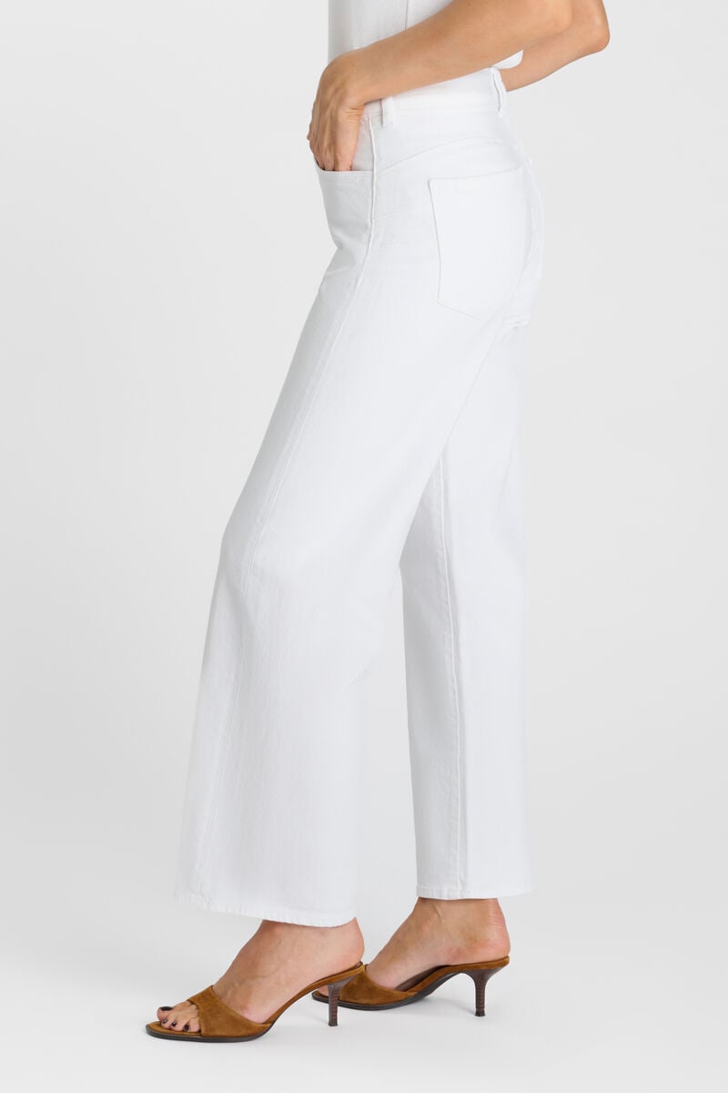 Jeans pulp wide leg white