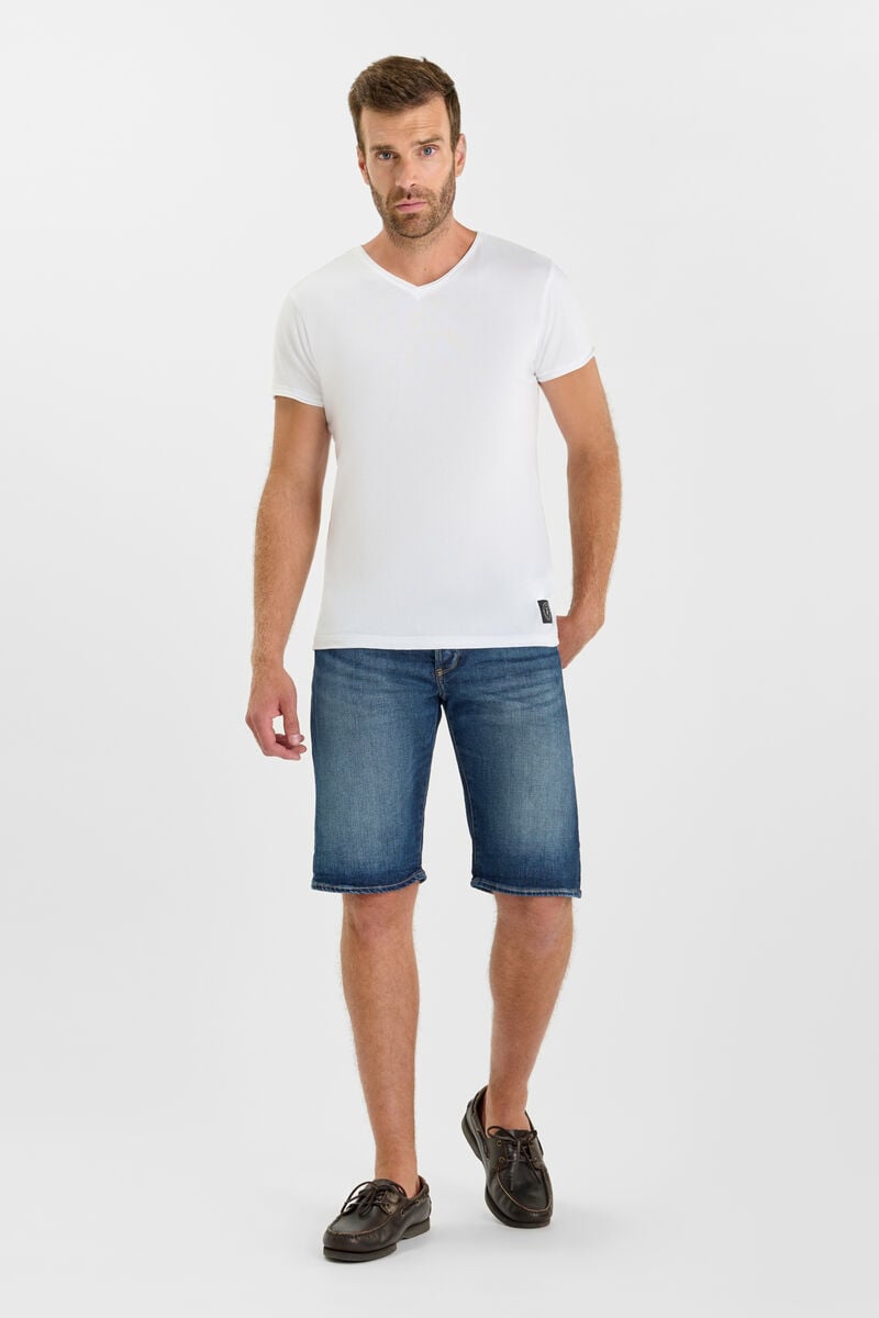 Landres denim bermuda
