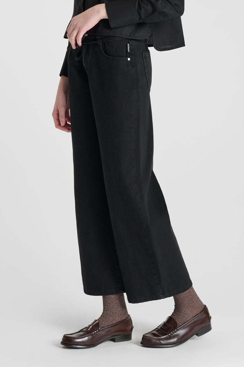 Jeans wide leg Alexgi high waist black N°0
