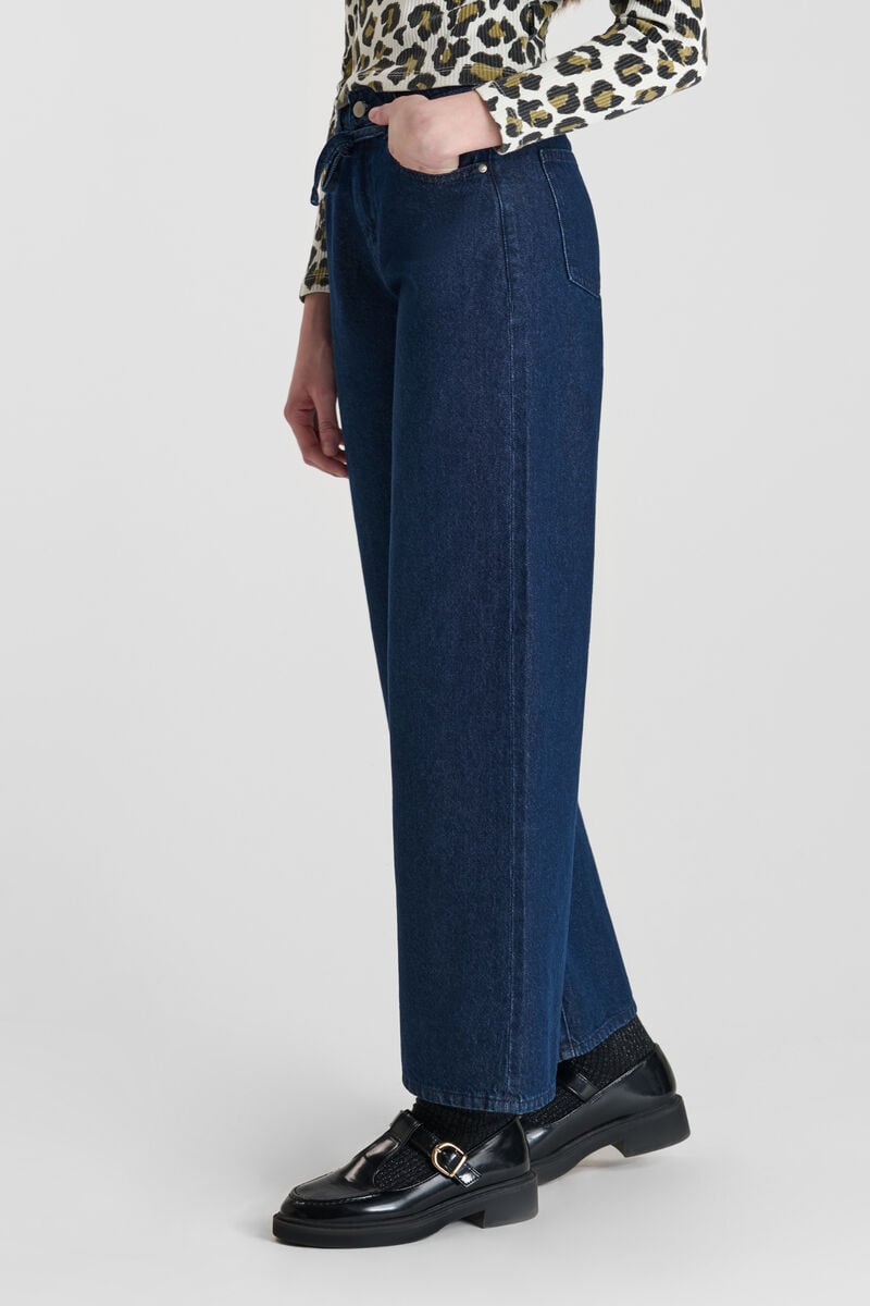 Jeans wide leg Alexgi high waist blue N°0