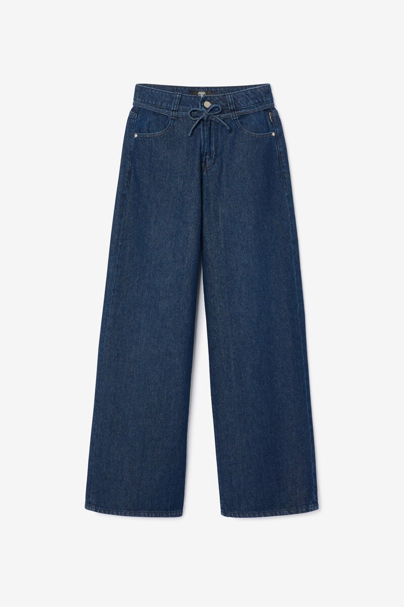 Jeans wide leg Alexgi high waist blue N°0