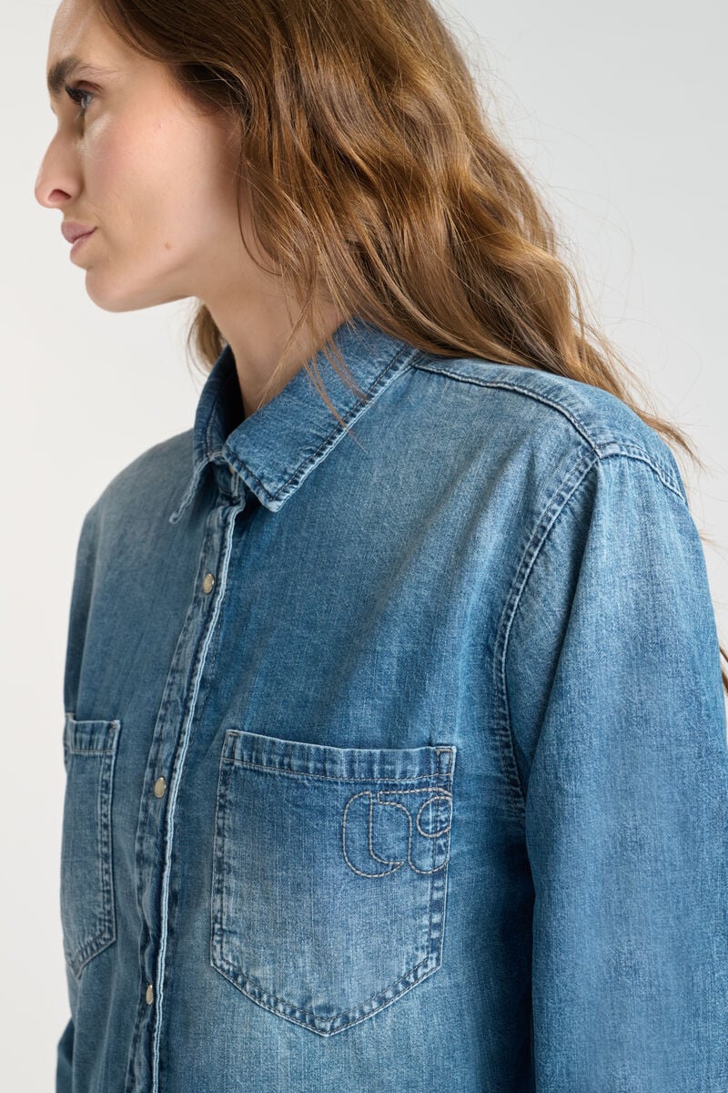 Helena denim shirt