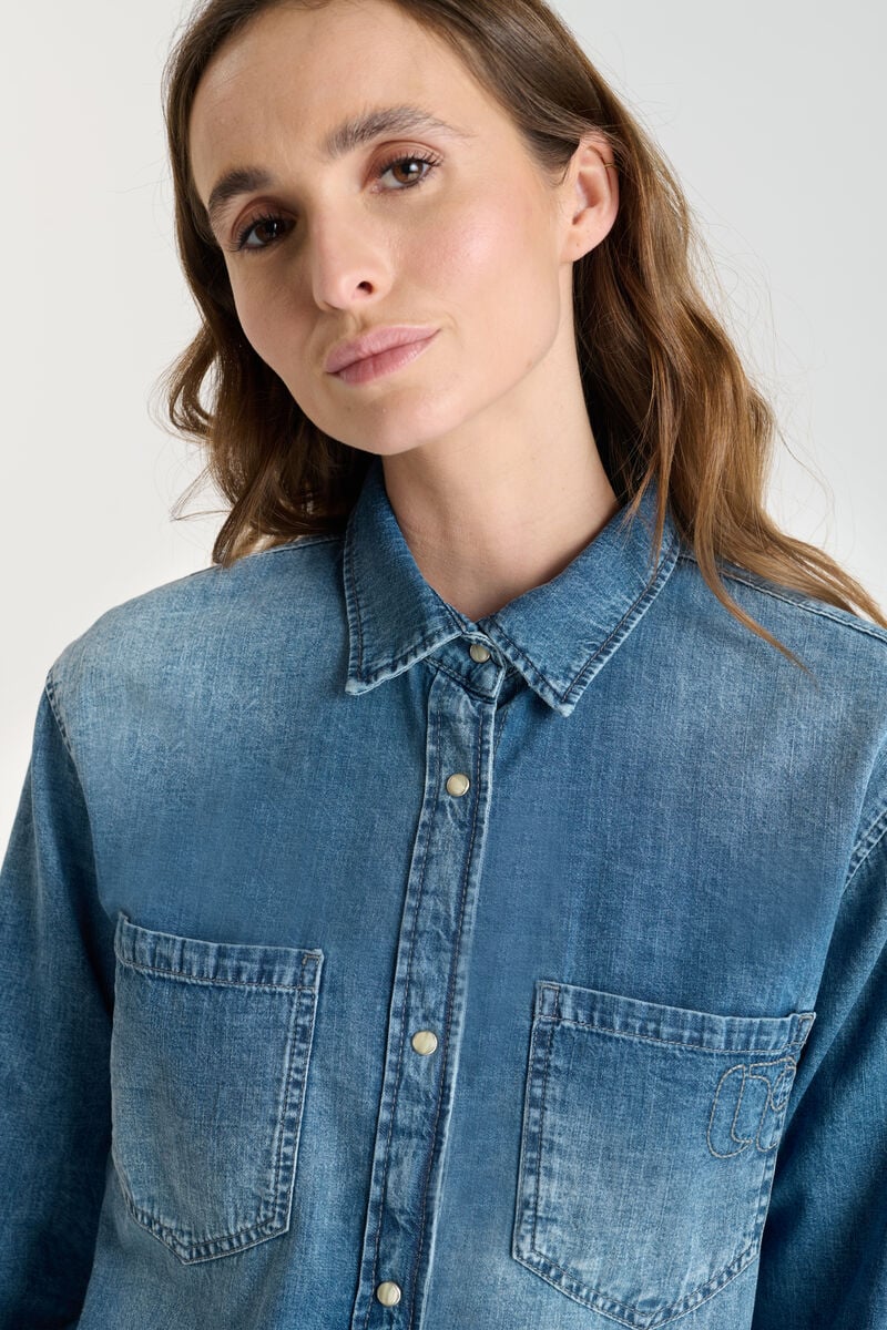 Helena denim shirt