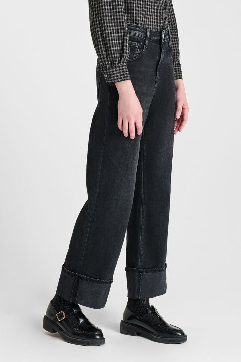 Jeans regular Black high waist N°1