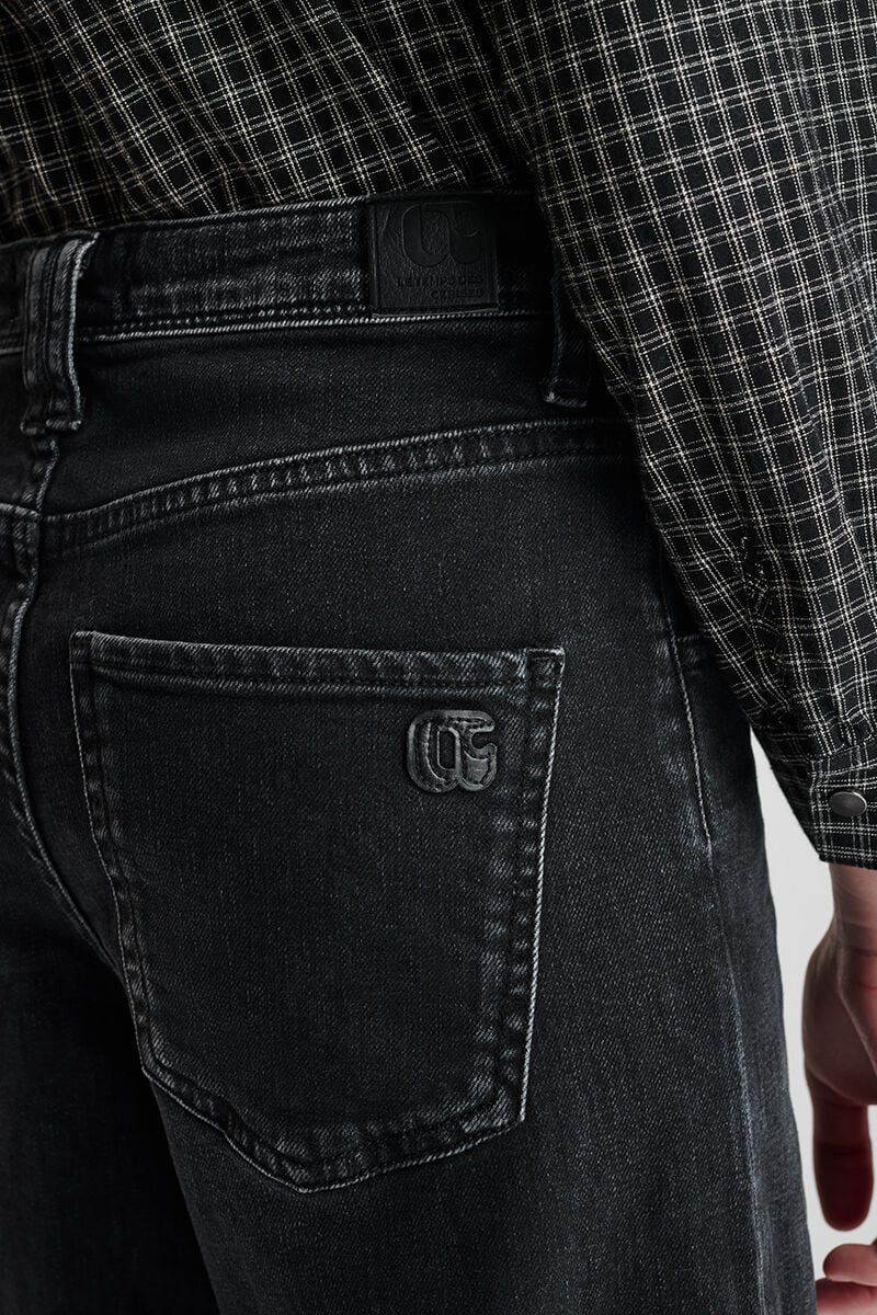 Jeans regular Black high waist N°1