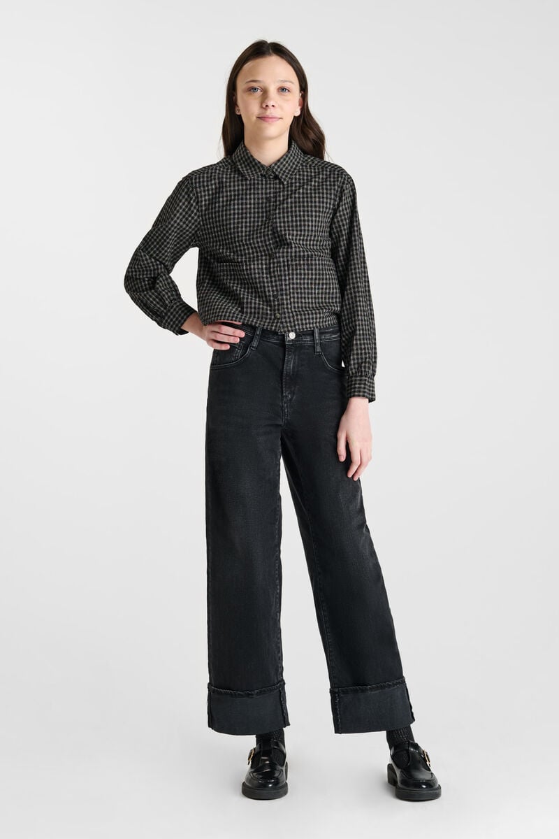 Jeans regular Black high waist N°1