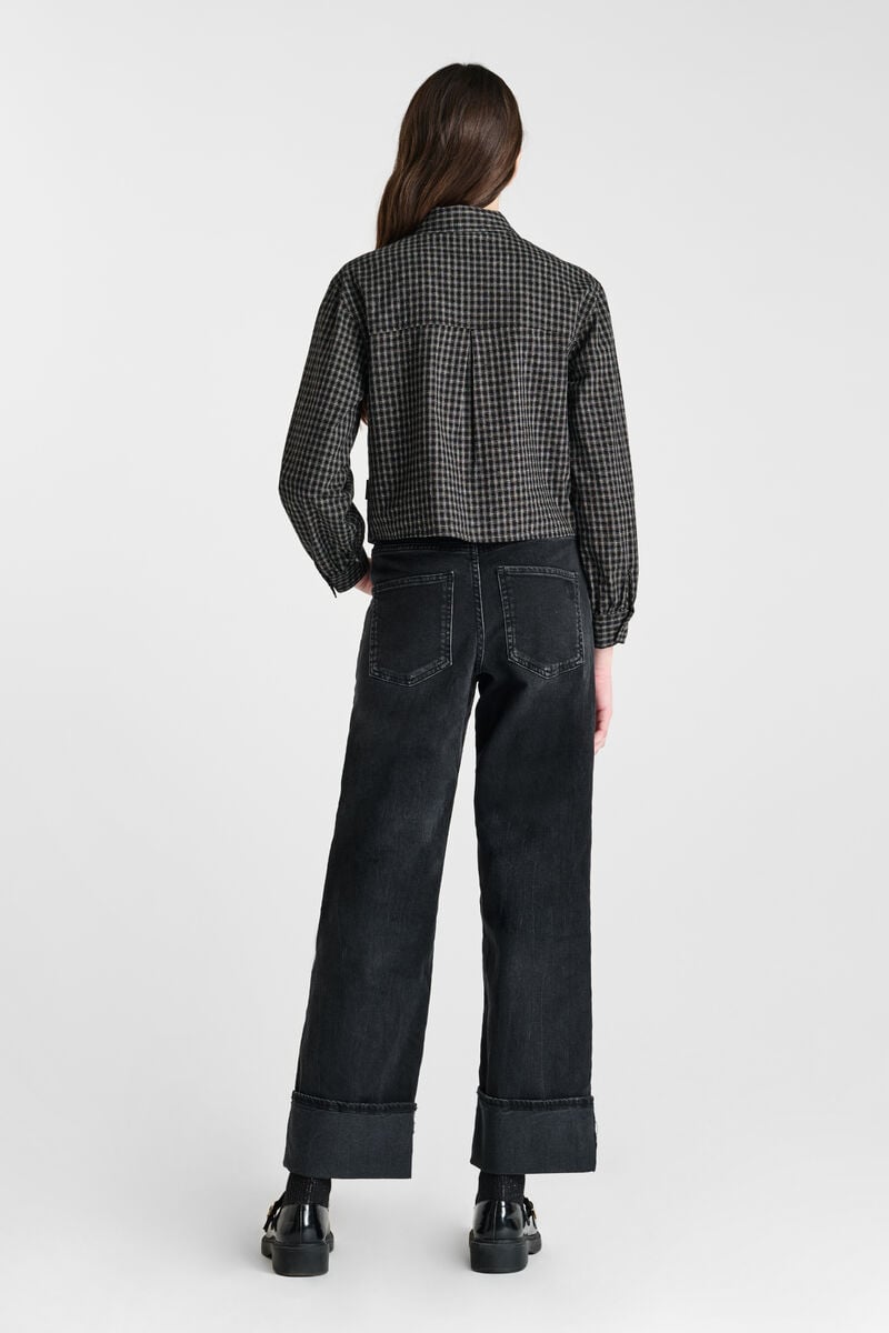 Jeans regular Black high waist N°1