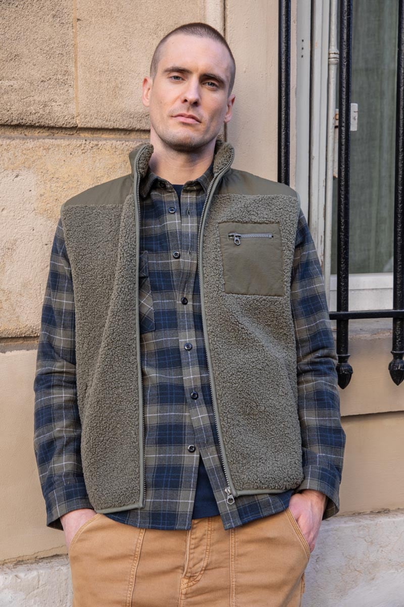 Elso sleeveless jacket