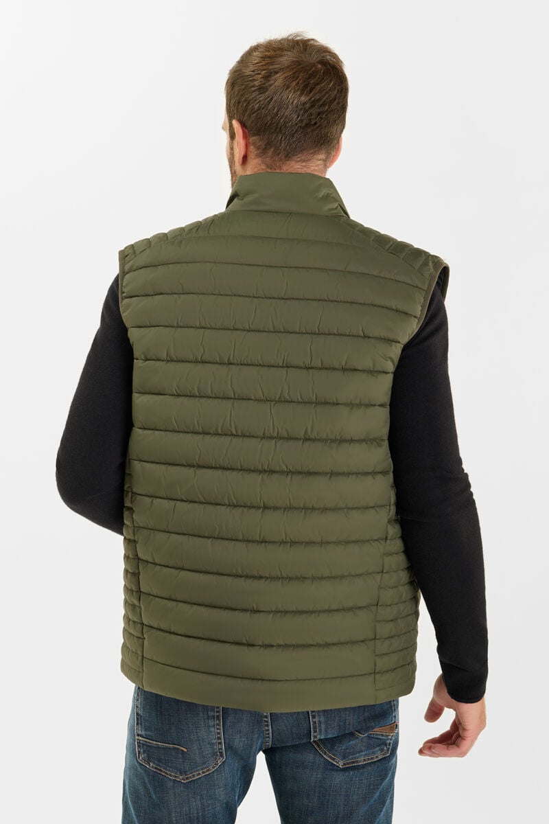 Ocro sleeveless down jacket