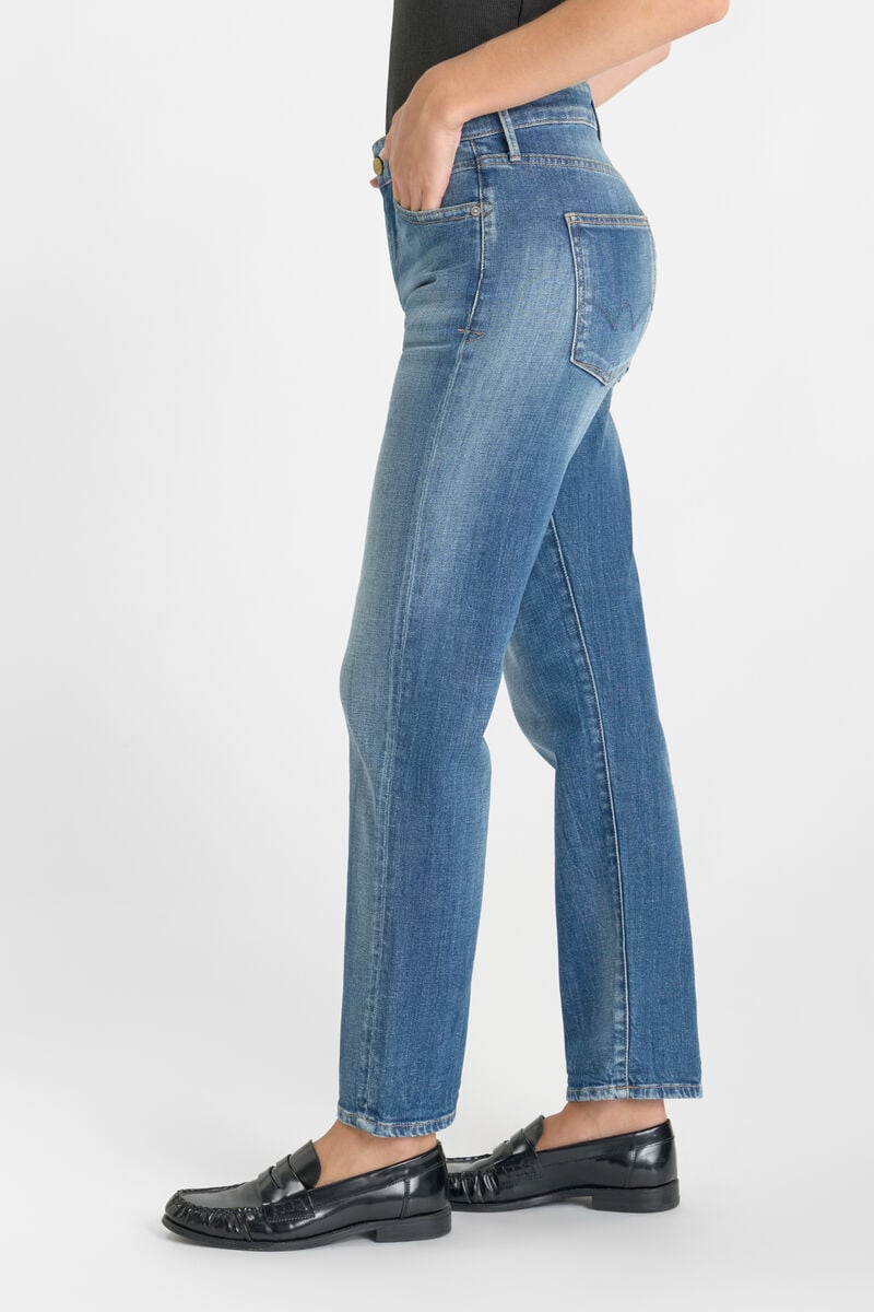 Jeans 400/18 mom Basic high waist 7/8th blue N°4