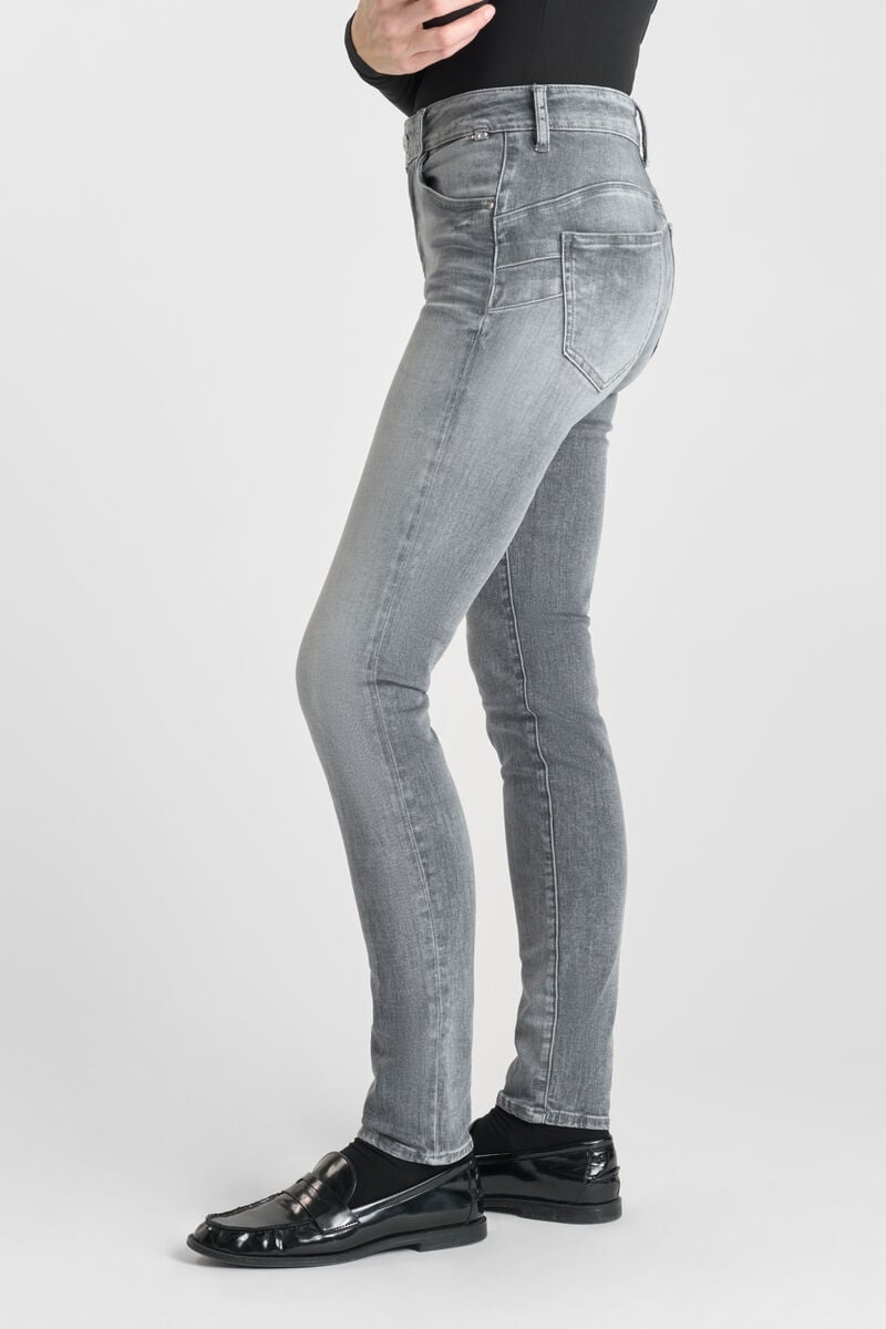 Jeans pulp slim Djalo high waist grey N°3