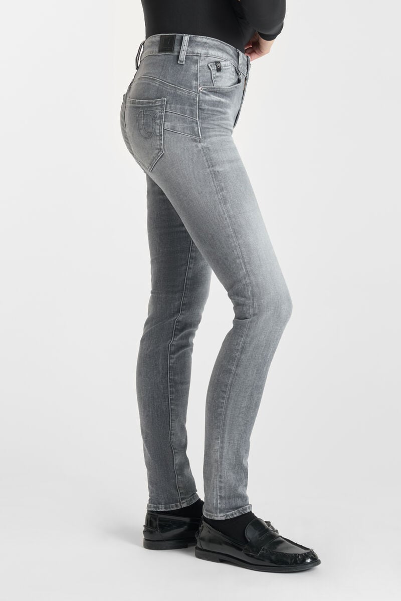 Jeans pulp slim Djalo high waist grey N°3