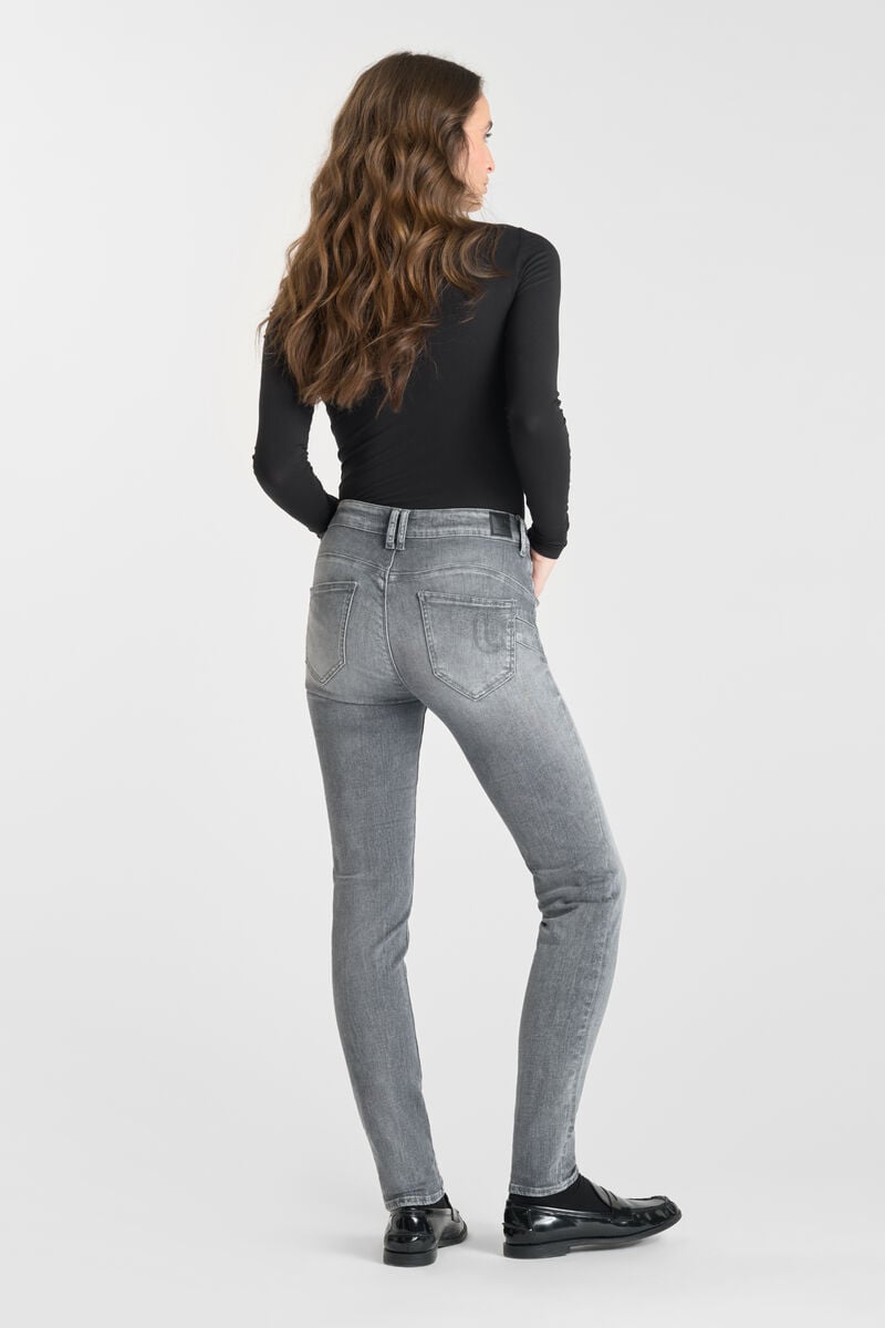 Jeans pulp slim Djalo high waist grey N°3