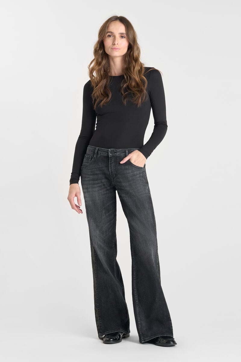 Jeans wide leg Lauryn leo black N°1