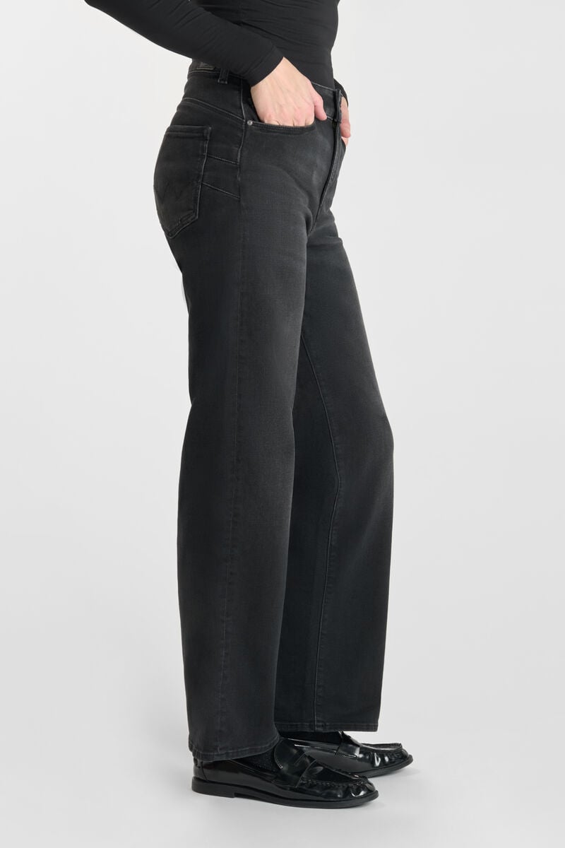 Jeans pulp wide leg high waist 7/8th black N°1