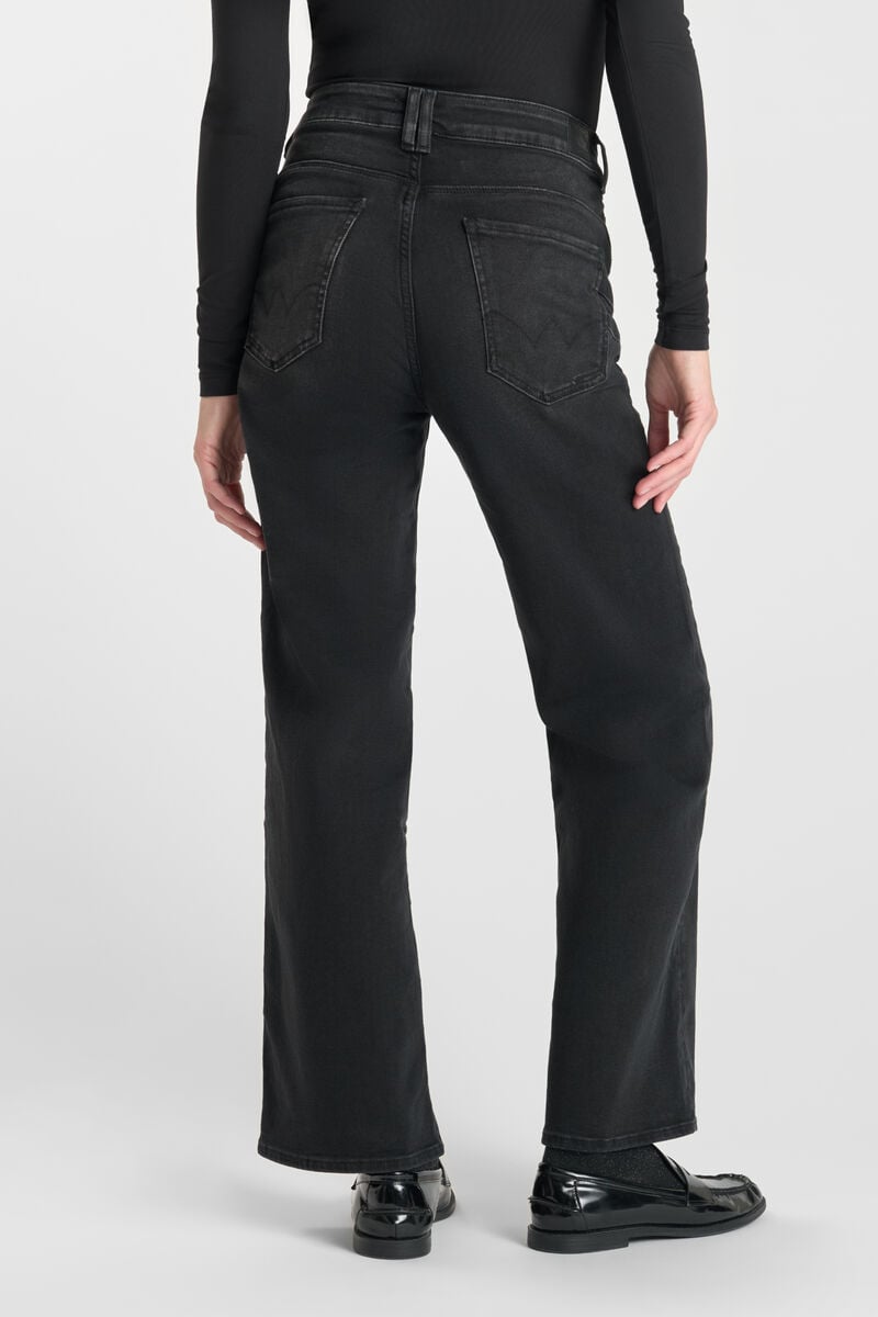 Jeans pulp wide leg high waist 7/8th black N°1