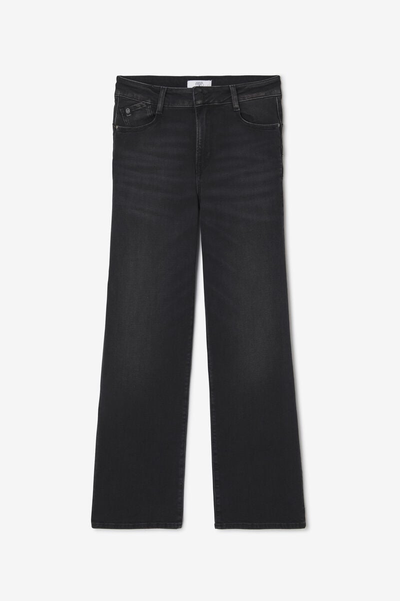 Jeans pulp wide leg high waist 7/8th black N°1