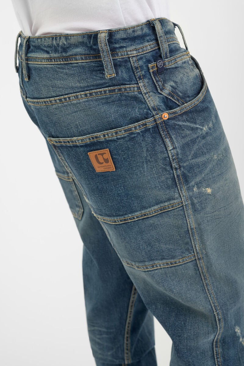 Jeans loose Work Egeo destroy blue N°3
