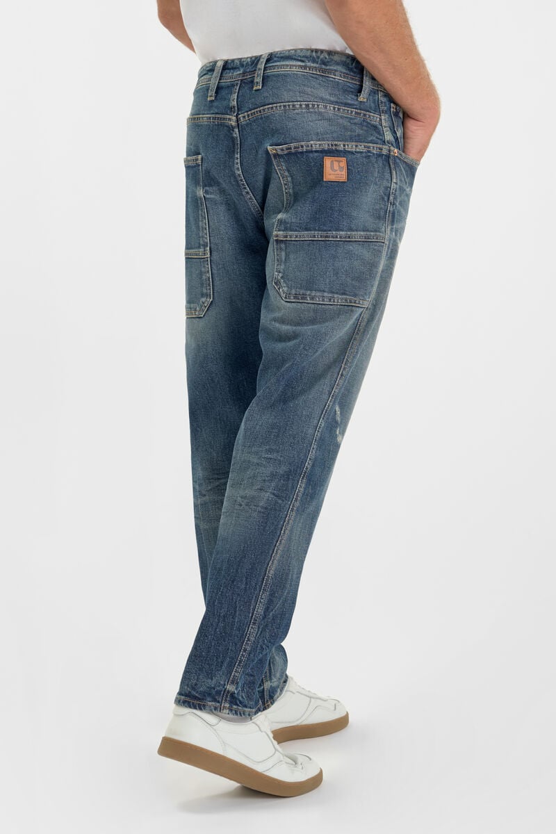 Jeans loose Work Egeo destroy blue N°3