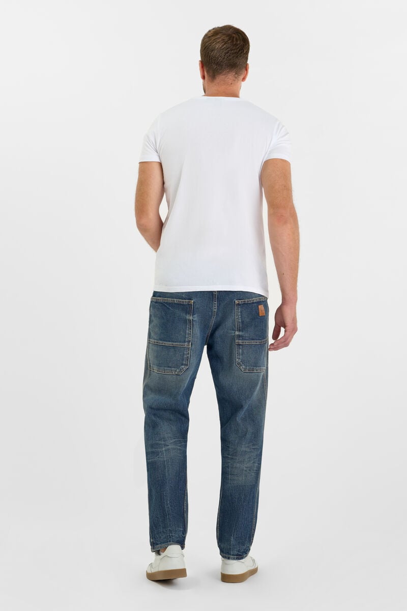 Jeans loose Work Egeo destroy blue N°3