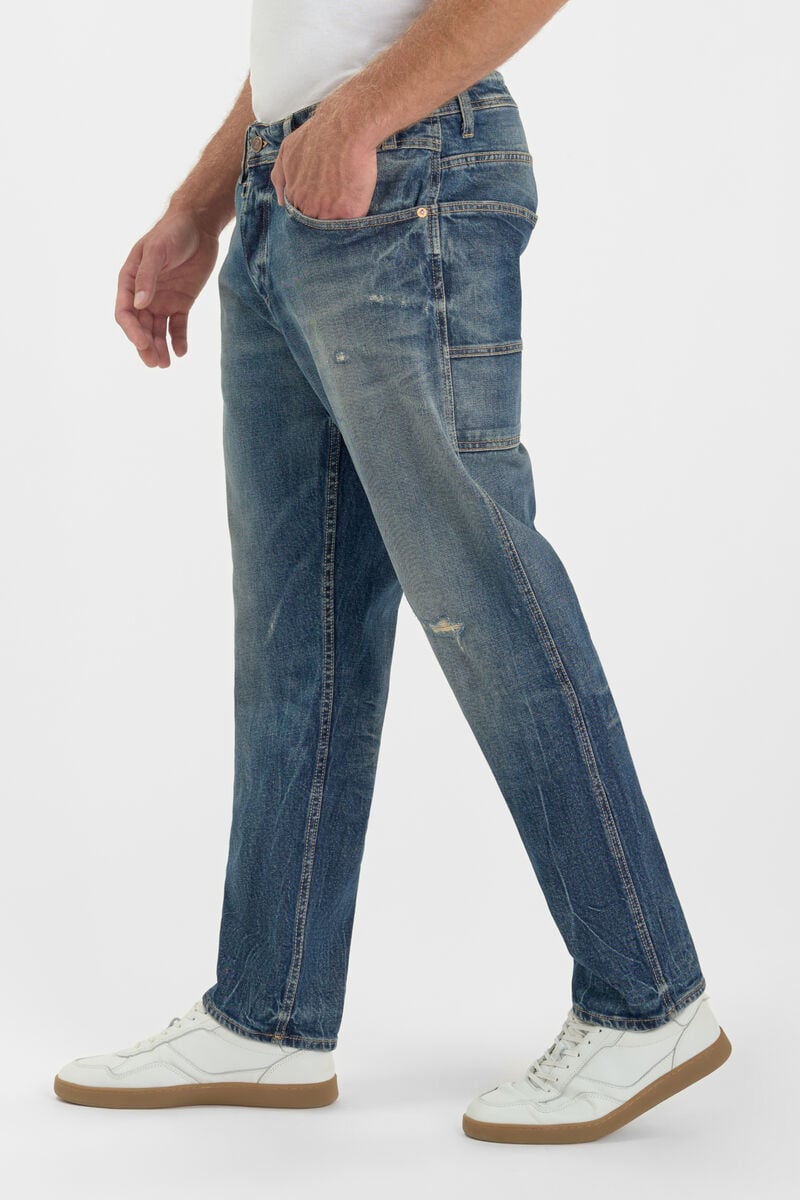 Jeans loose Work Egeo destroy blue N°3