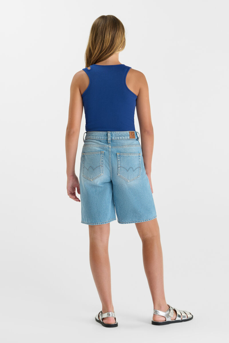 Bourdon denim shorts