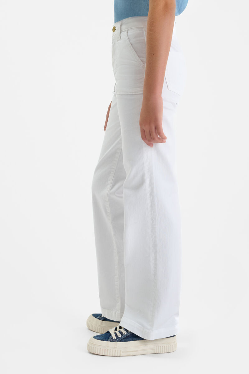 Jeans flare white