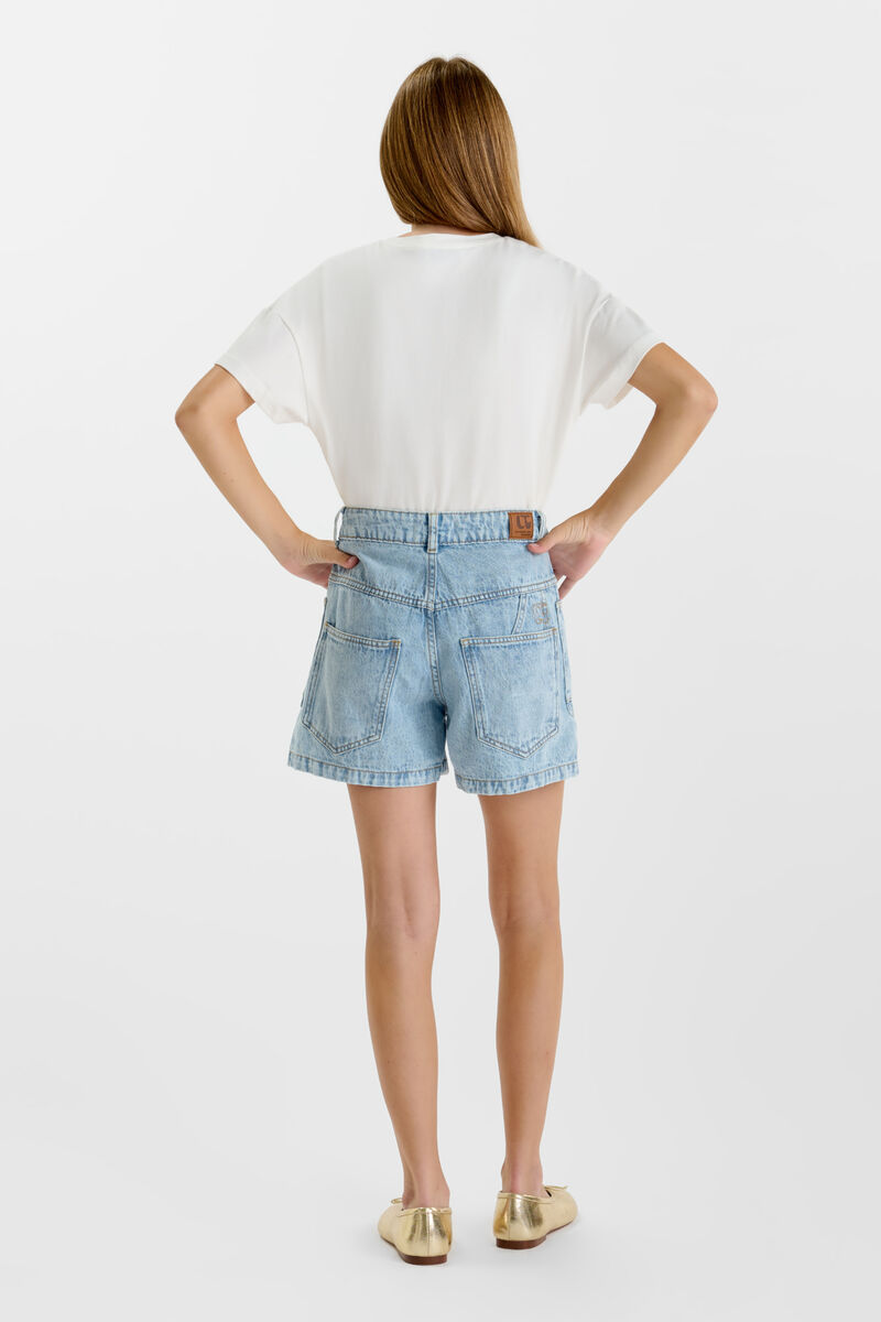 Lavandou denim shorts