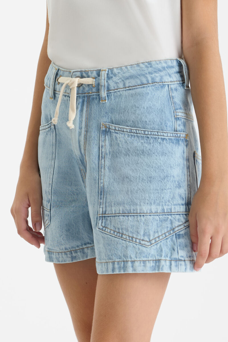 Lavandou denim shorts