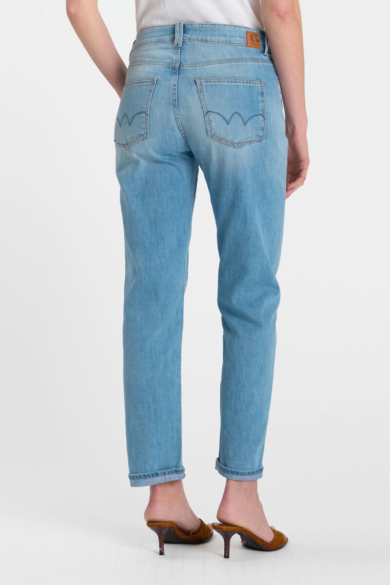 Jeans 400/18 mom Basic blue N°5