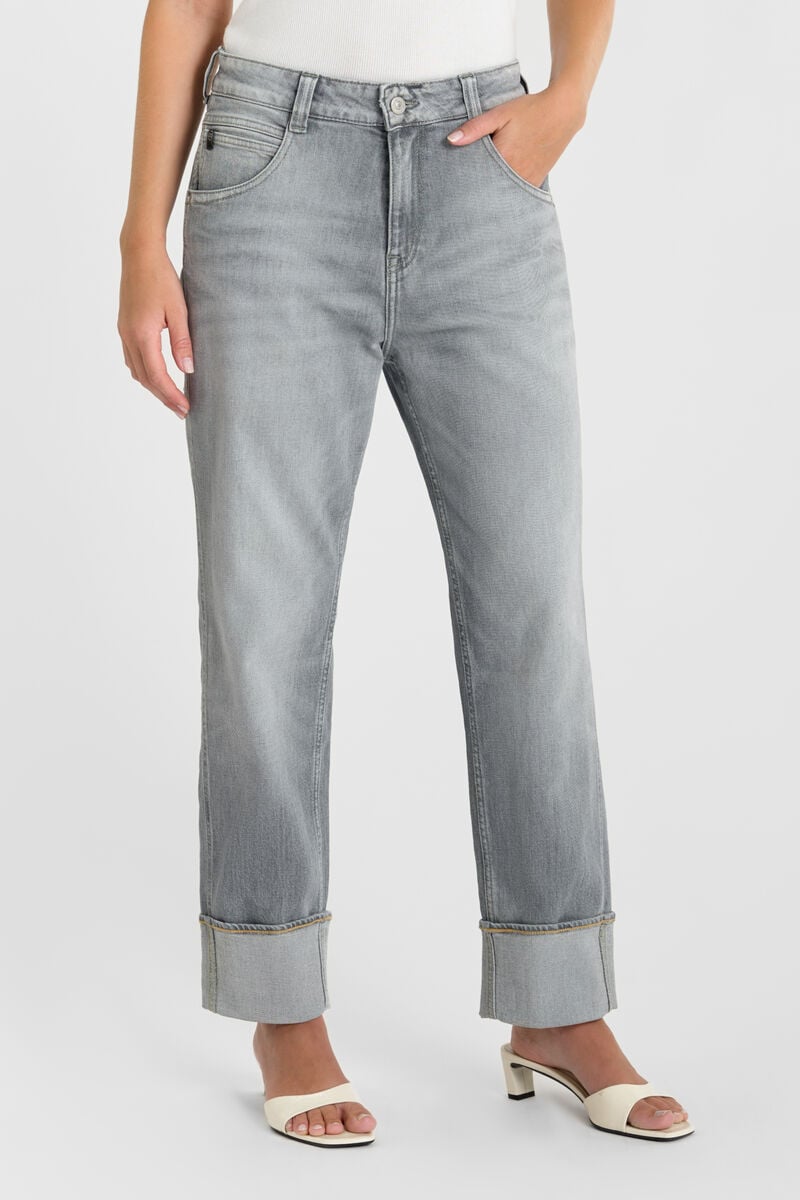 Jeans 400/60 girlfriend Jama grey N°3