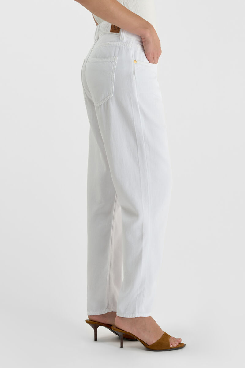 Jeans 400/60 girlfriend Riki tencel white