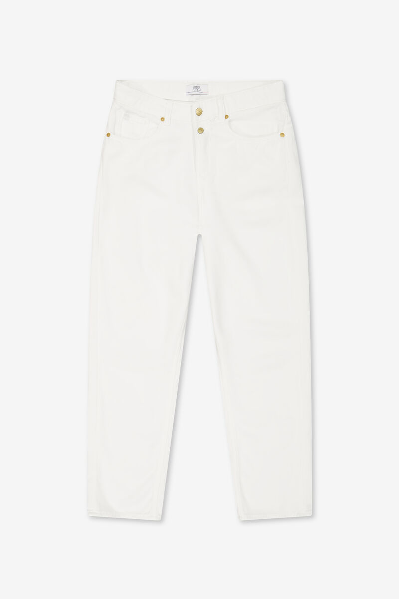 Jeans 400/60 girlfriend Riki tencel white