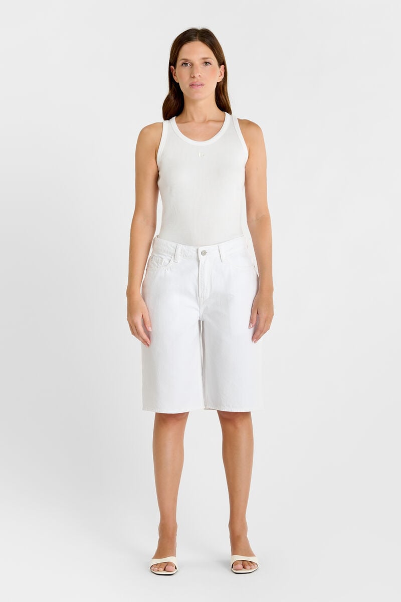 Abeille denim shorts