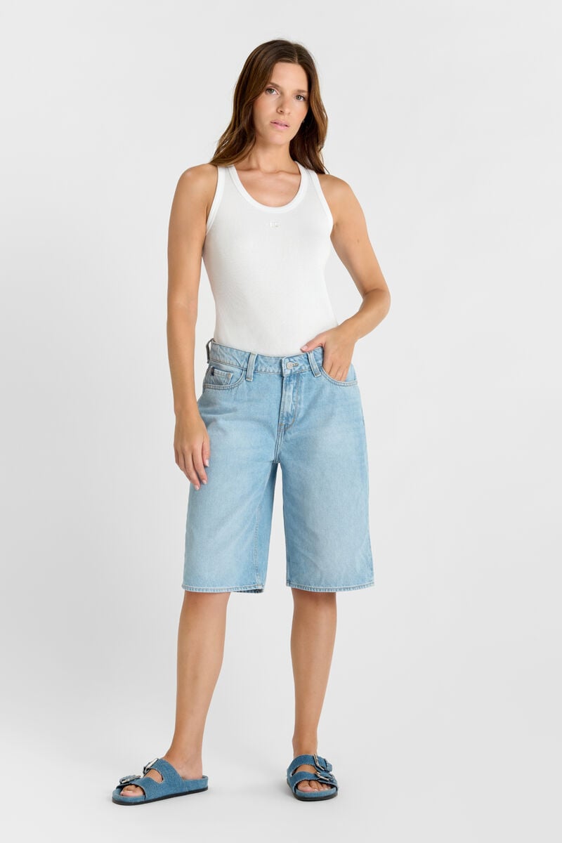 Abeille denim shorts