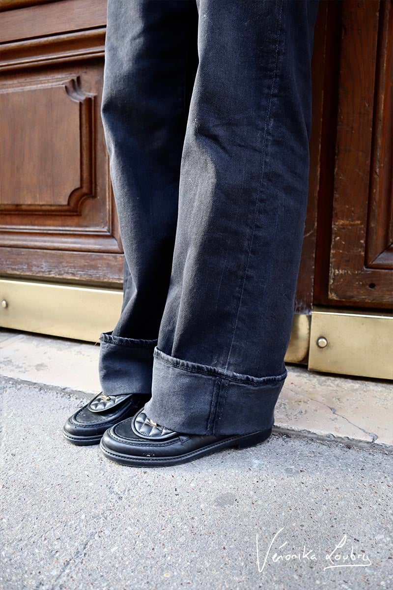 Jeans 400/28 loose Anastasia by Véronika Loubry black N°1